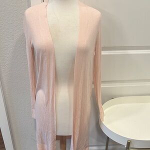 EUC LOFT Soft Pink Women's Cardigan